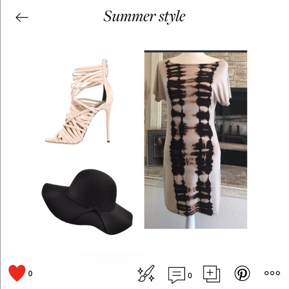 Go Couture tie dye dress - Picture 5 of 5